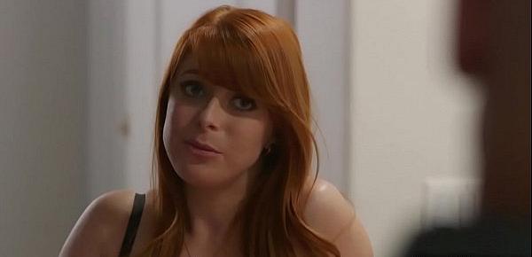  Gorgeous redhead babe Penny Pax loves her intimate moments with her neighbor husband Derrick Pierece.